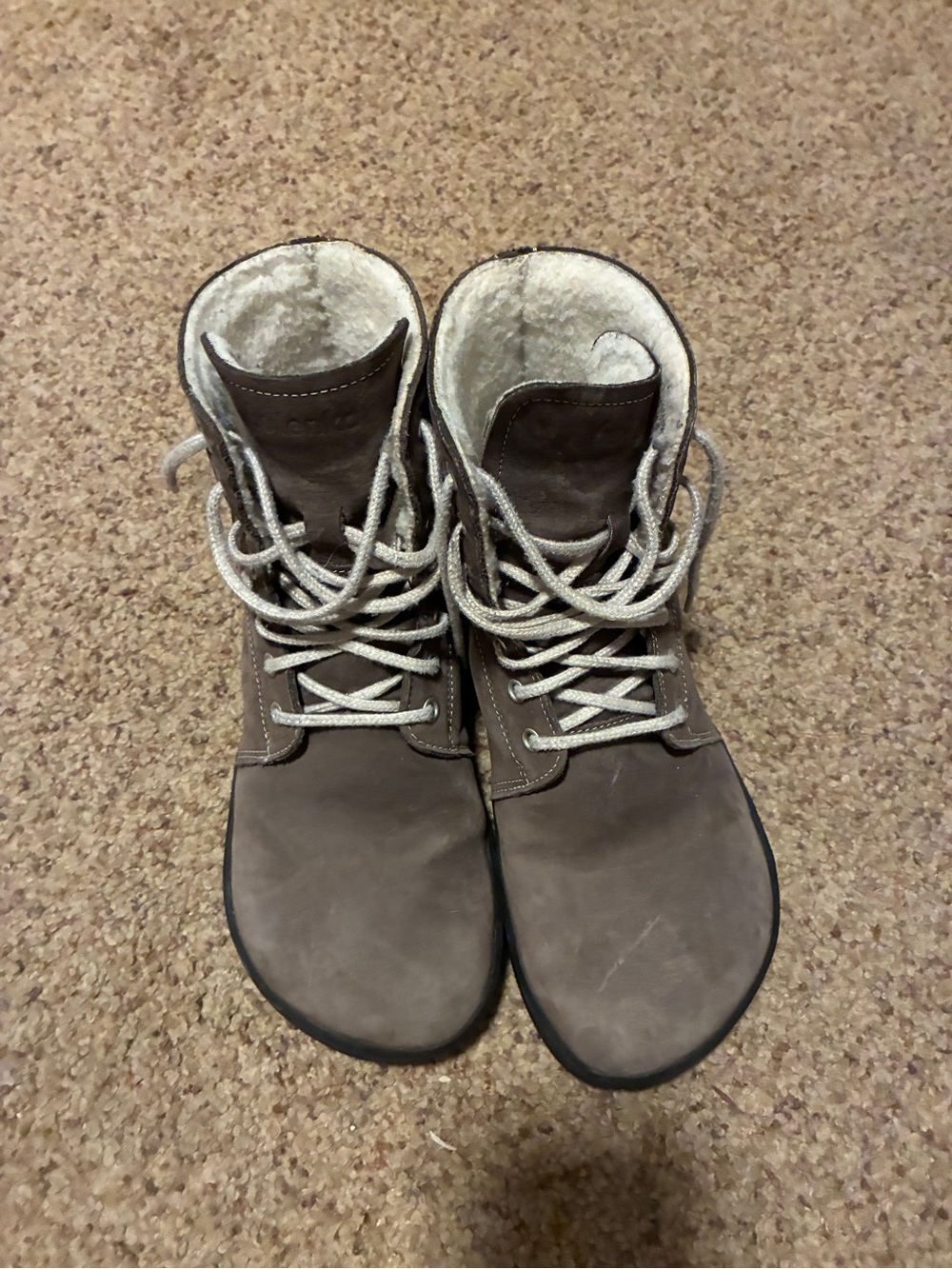 Be lenka Women’s Lace-Up Winter Boots in Taupe